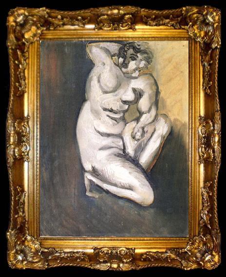 framed  Henri Matisse Knees of the Nude, ta009-2